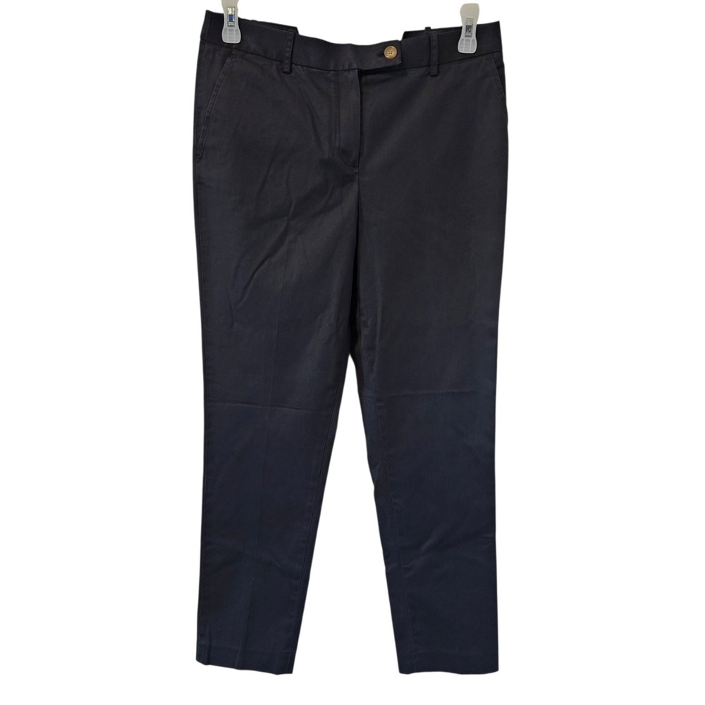 Brooks Brothers Stretch Advantage Chino Pants Blue Women's Size 10 Preppy